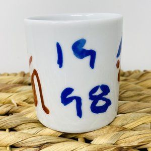 ROYAL COPENHAGEN 1998 Fajance Annual Mug - Small 3" Vintage